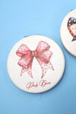 Travel Pocket Compact Bow Mirror