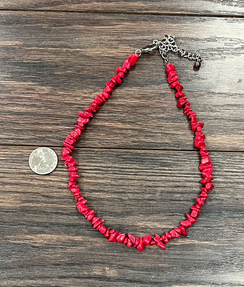 16" Chip Stone Necklace