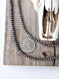 18” | 22” - 4MM Western Style Navajo Pearl Bead Necklace