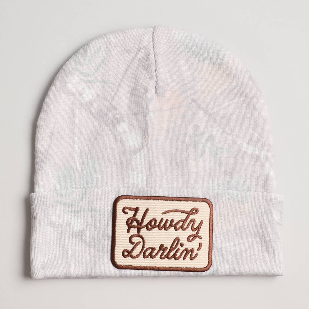 Howdy, Darlin' Camo Beanie