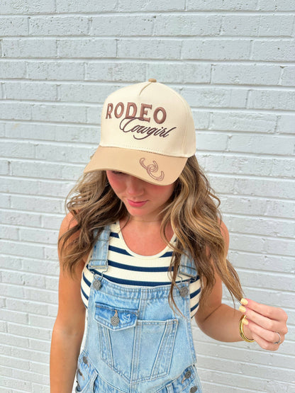 Rodeo Cowgirl Vintage Trucker Hat