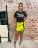 Samantha Satin Skirt