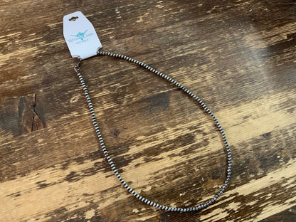 4mm Navajo Pearl Necklace