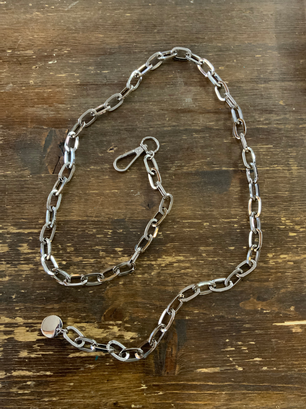 Paper Clip Chain Belt