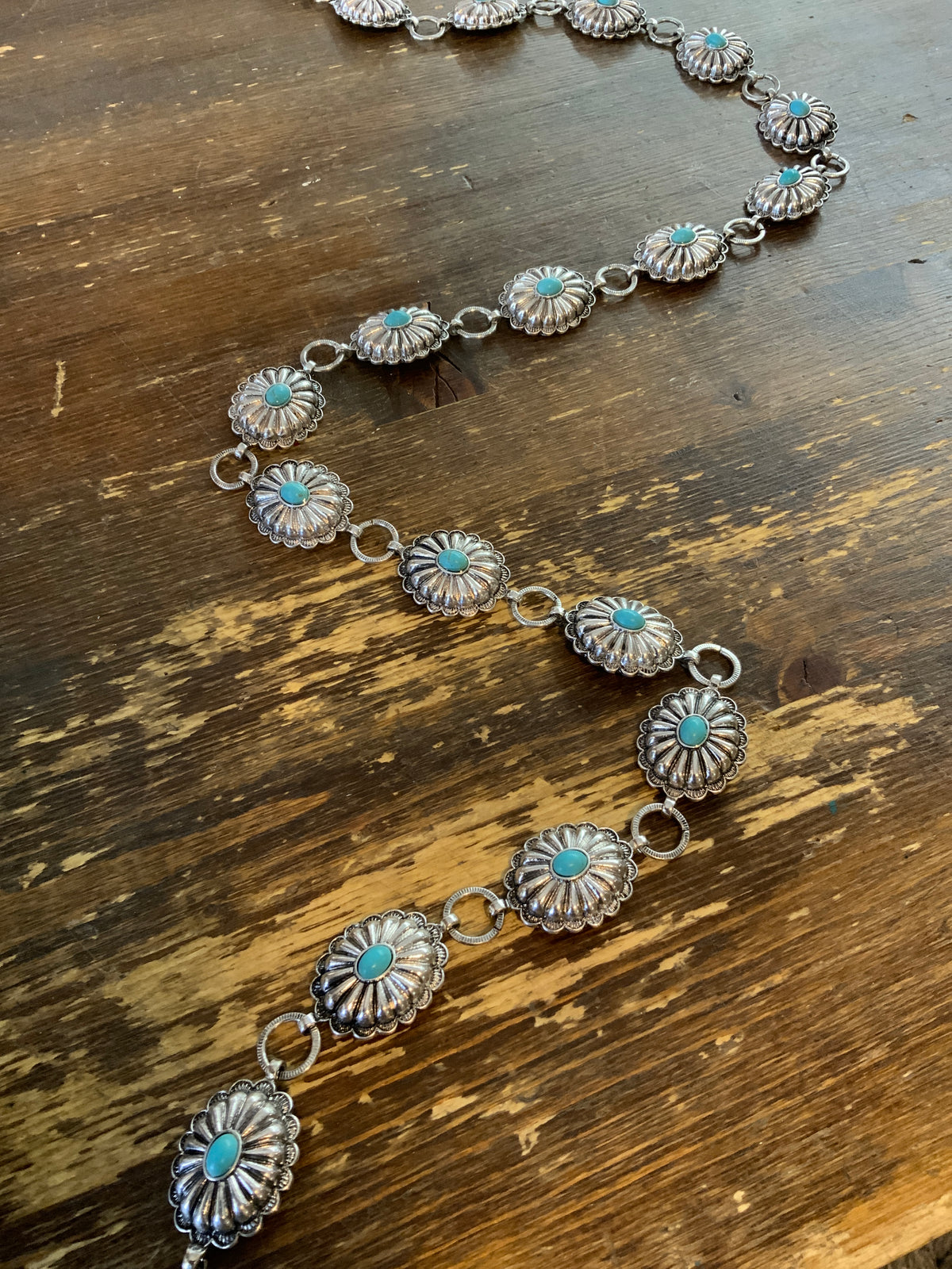The Small Dainty Concho Belt