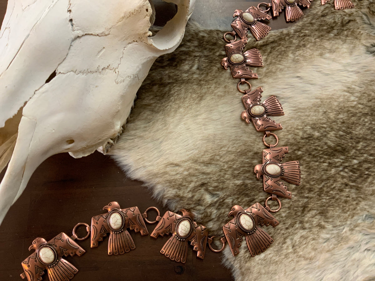 Thunderbird Concho Belt