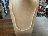 Crystal 6mm bead necklace