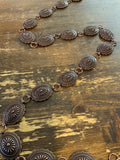 All Metal Concho Belt